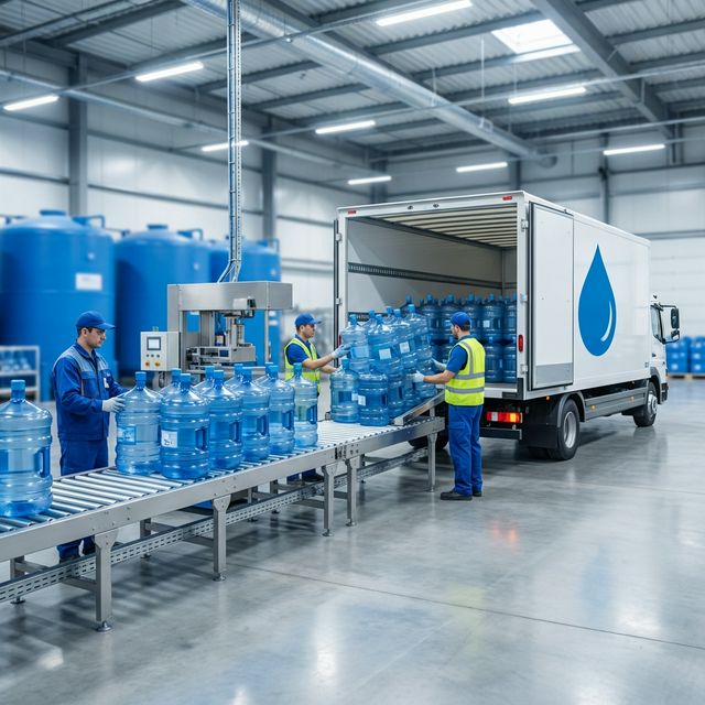 Distribución de Agua Purificada